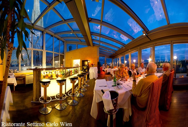 Settimo1 Новый год в ресторанах Вены: «Кулинарное наслаждение над венскими крышами»