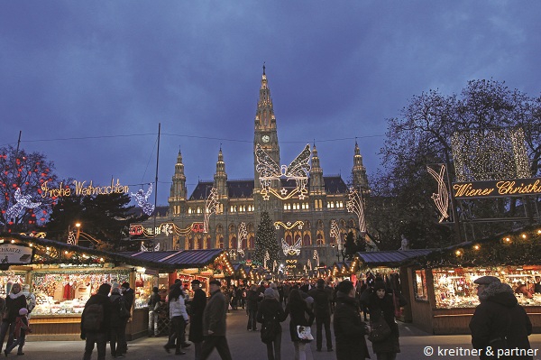 Rathaus 5 Рождественские рынки Вены